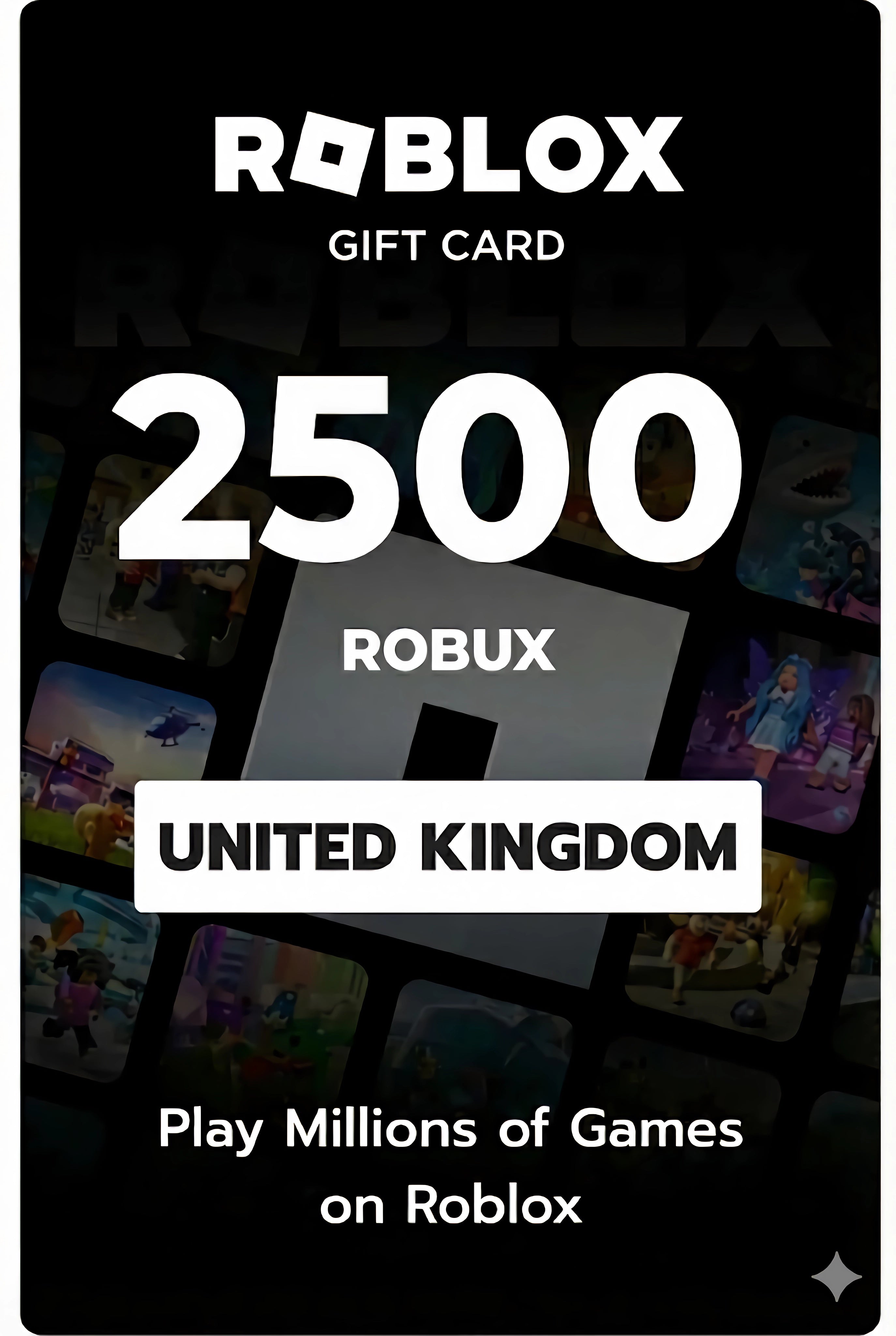 2500 ROBUX Global Gift Card